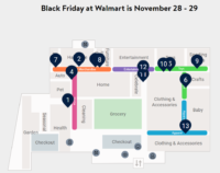 Walmart Black Friday map